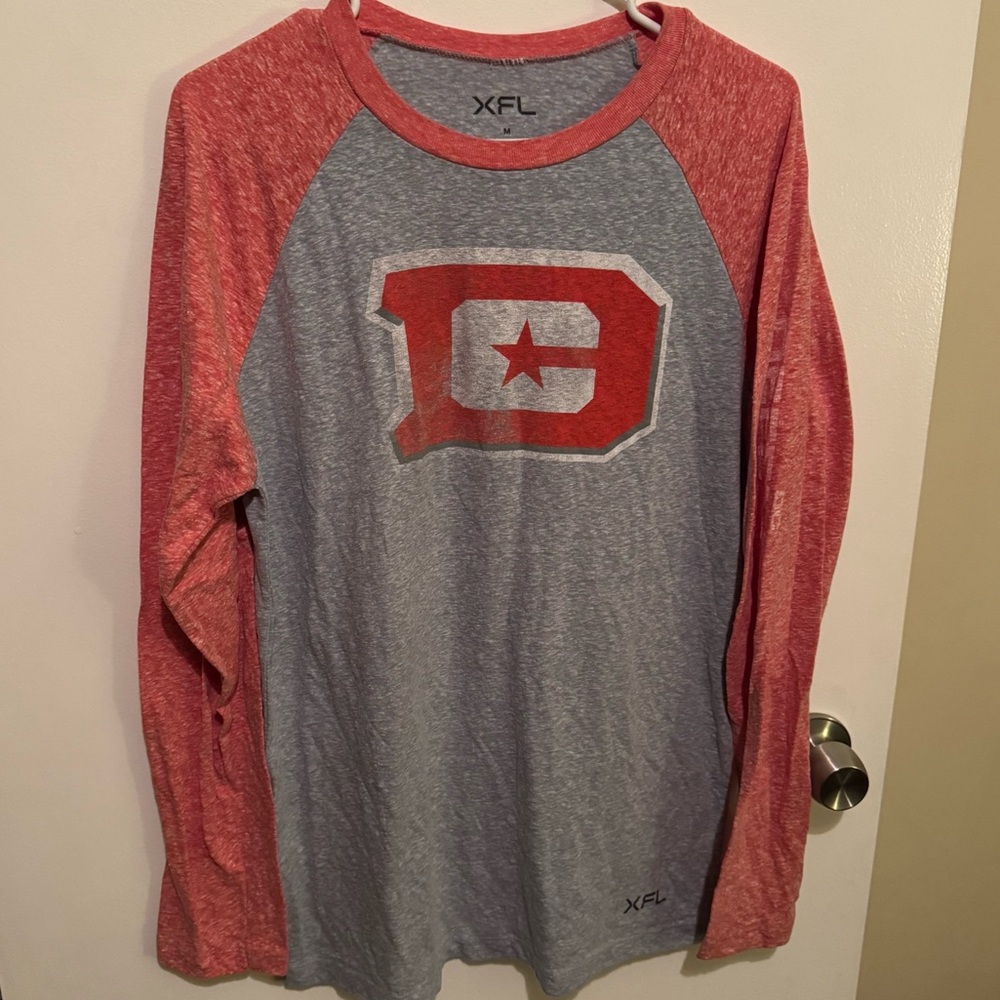 DC Defenders XFL/UFL Long Sleeve shirt